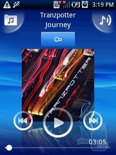 The music player - Sony Ericsson Xperia X10 mini Review