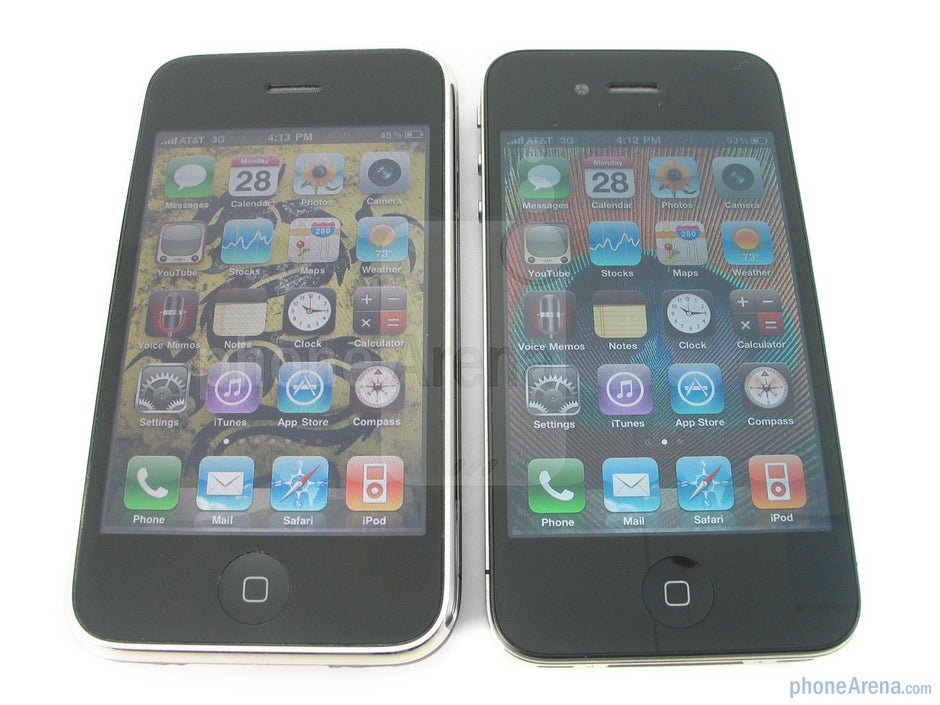 Apple iPhone 4 vs. iPhone 3GS: side by side - PhoneArena