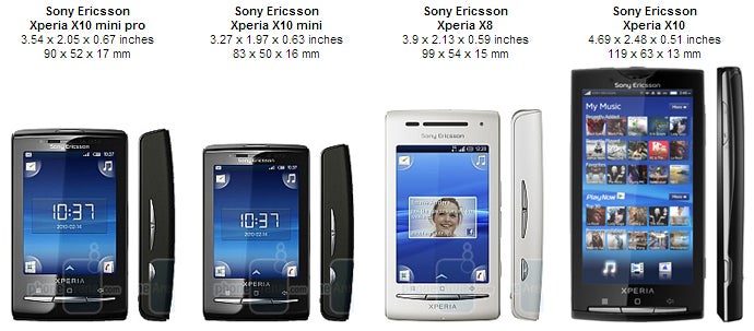 غير ذلك للتعديل صنارة صيد  Sony Ericsson Xperia X10 mini pro Review - PhoneArena