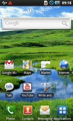 The interface of the Samsung Galaxy 3 - Samsung Galaxy 3 Review