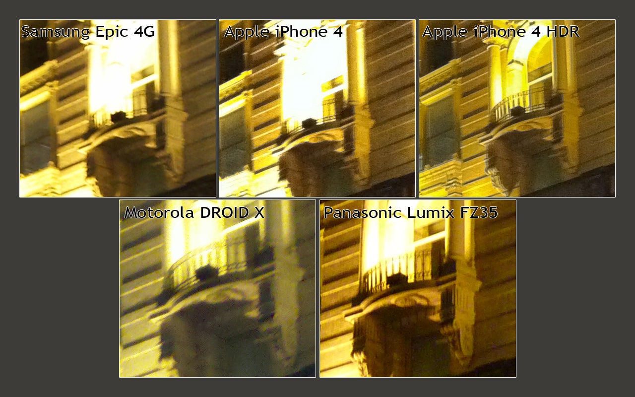 100% Crop - Samsung Epic 4G vs Apple iPhone 4 vs Motorola DROID X - the camera comparison