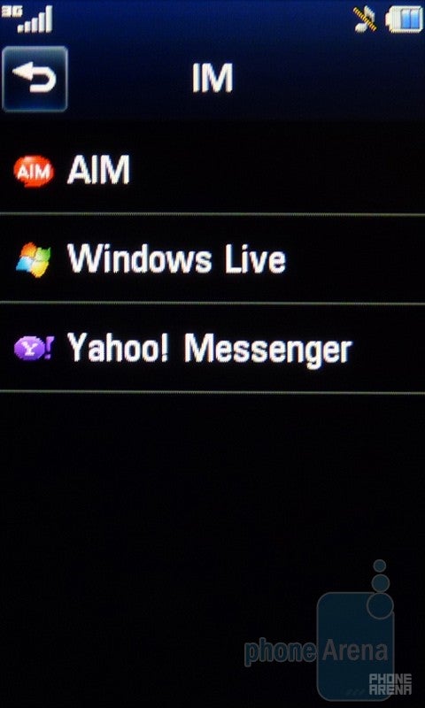 Instant messaging - LG Encore Review