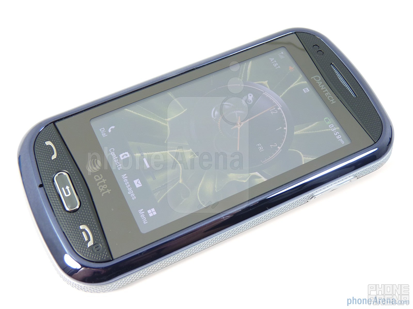 The Pantech Laser has a 3.1&amp;rdquo; AMOLED touchsreen - Pantech Laser Review