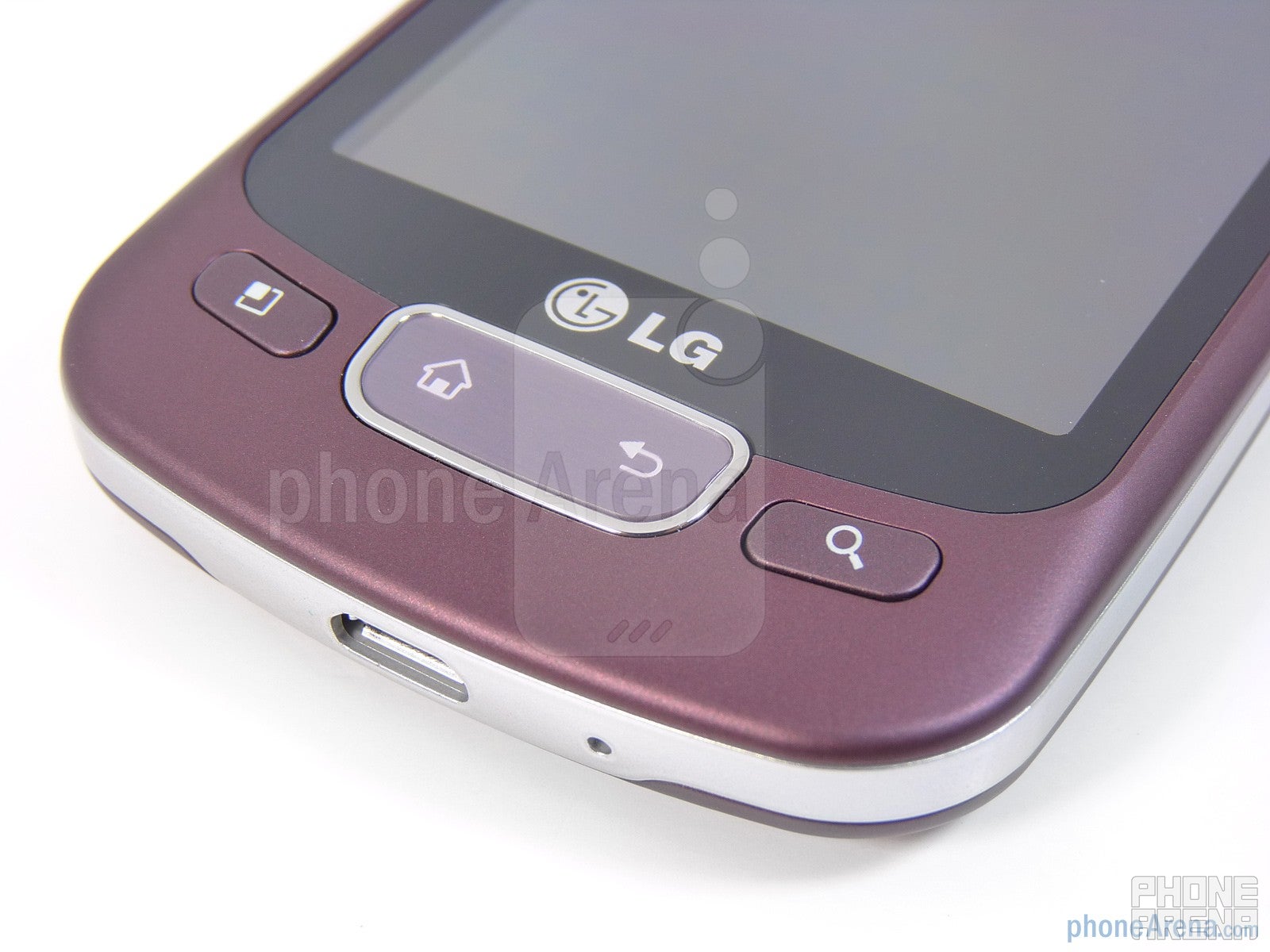 Physical buttons - LG Optimus T Review