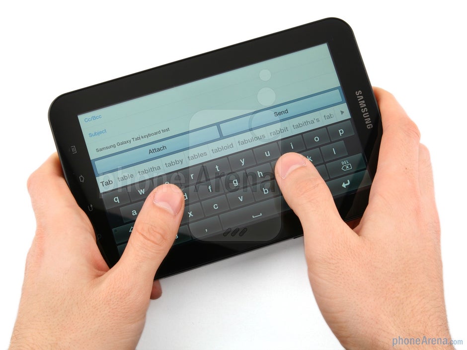 El Samsung Galaxy Tab es más compacto que el iPad de Apple - Revisión de Samsung Galaxy Tab