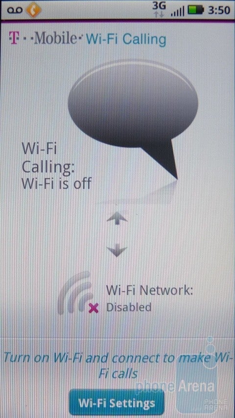 The Wi-Fi calling app - Motorola DEFY Review