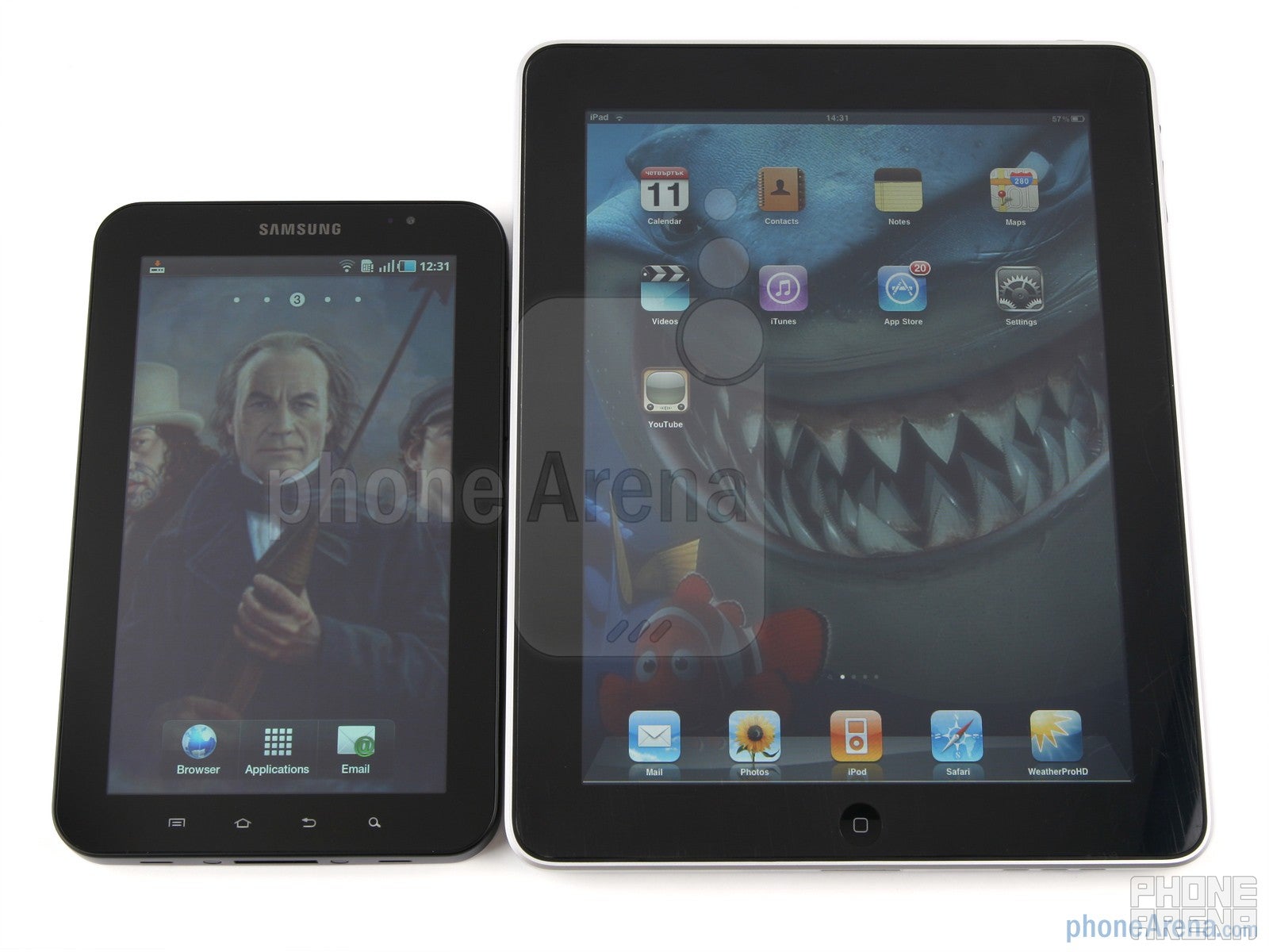 Samsung Galaxy Tab vs Apple iPad