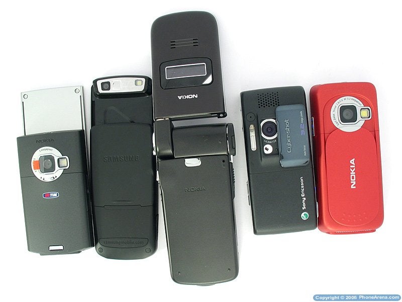 3-megapixel camera-phones comparison: D900, K800, N73, N80, N93