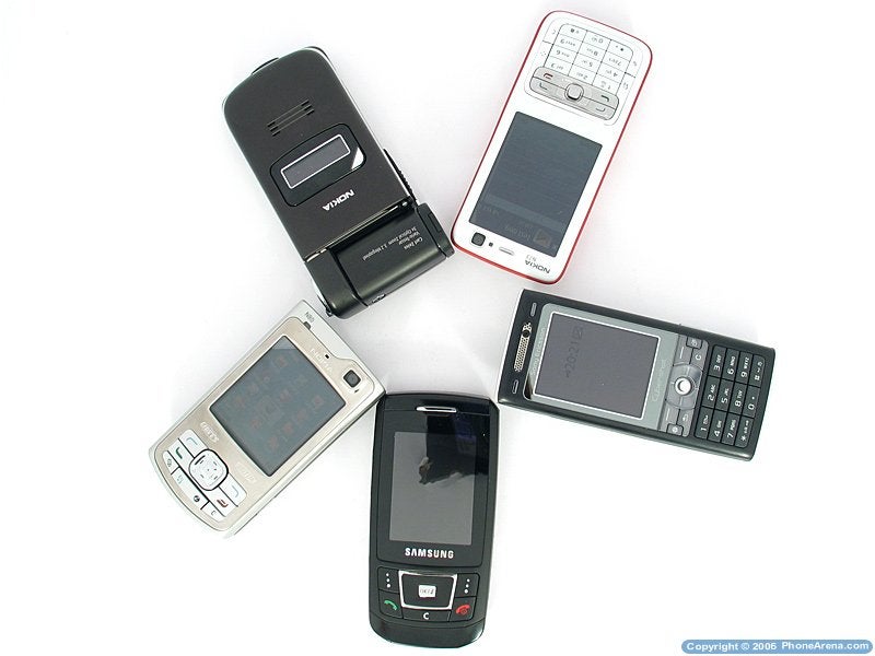 3-megapixel camera-phones comparison: D900, K800, N73, N80, N93