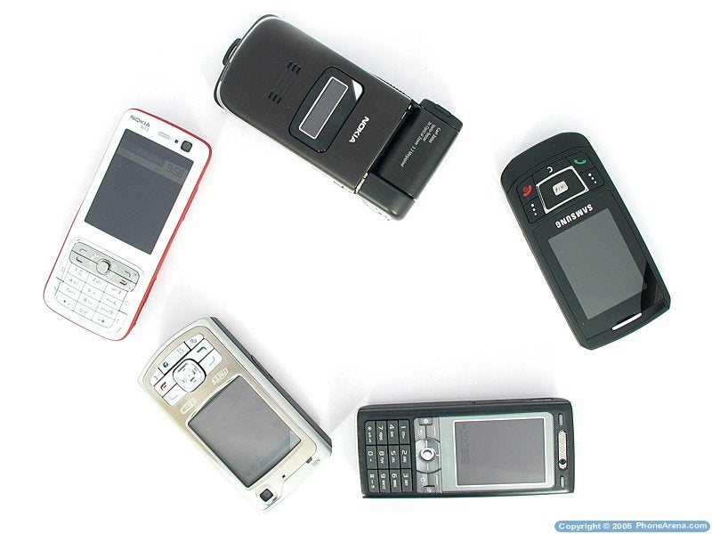 3-megapixel camera-phones comparison: D900, K800, N73, N80, N93