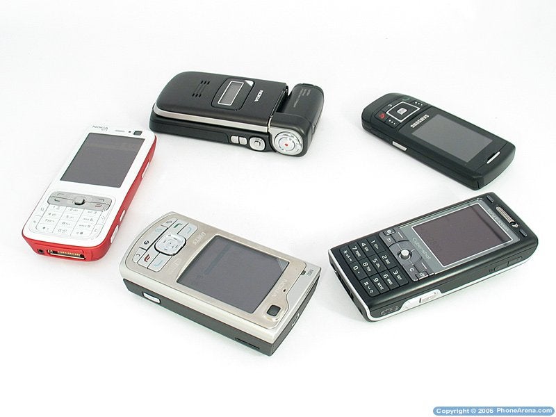 3-megapixel camera-phones comparison: D900, K800, N73, N80, N93