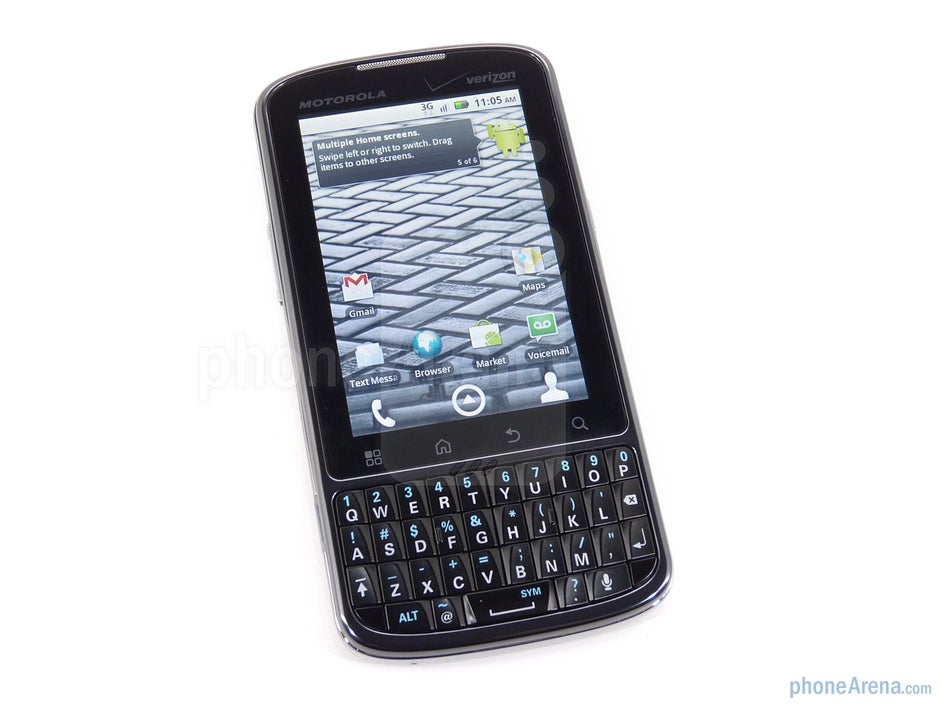 The Motorola DROID Pro features a 3.1&rdquo; display and a physical keyboard - Motorola DROID Pro Review