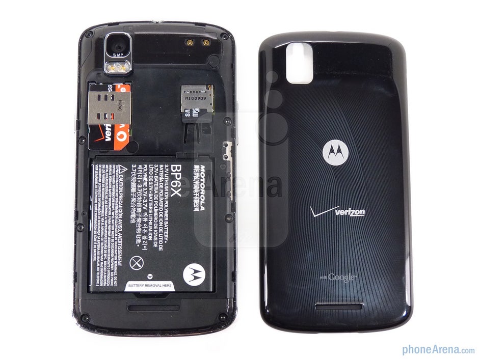 Back - Motorola DROID Pro Review