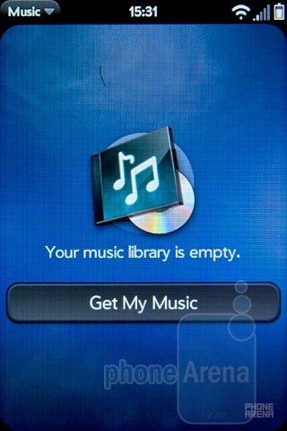 The music player of the Palm Pre 2 - Palm Pre 2 Review