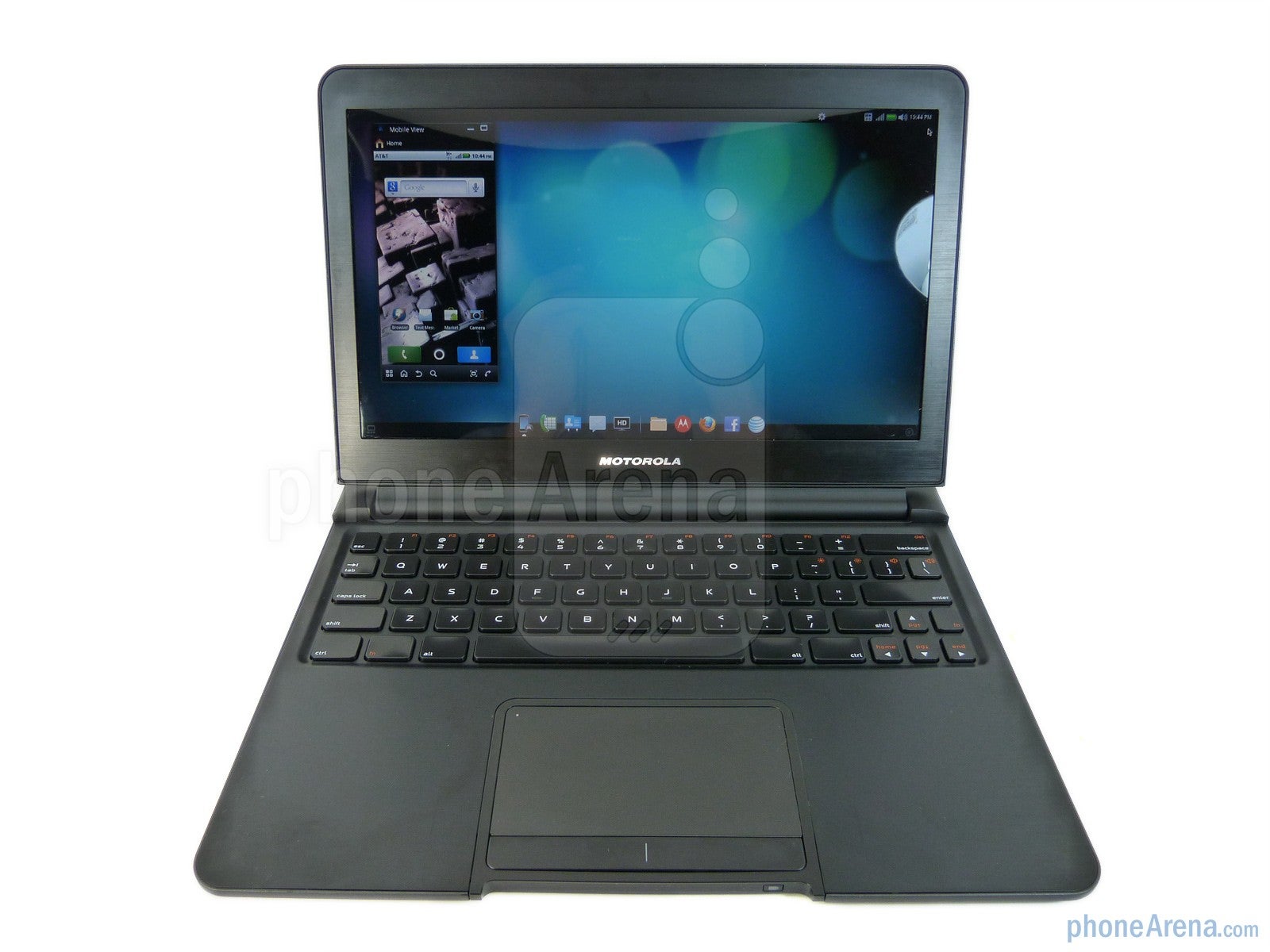 Motorola&rsquo;s webtop interface - Motorola ATRIX 4G Laptop Dock Review