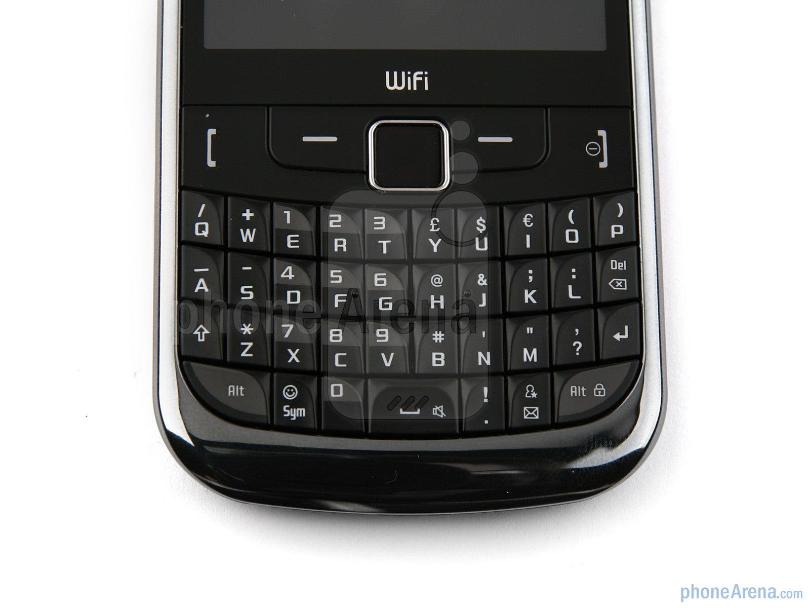 The Samsung Ch@t 335 has a full QWERTY keyboard - Samsung Ch@t 335 Preview