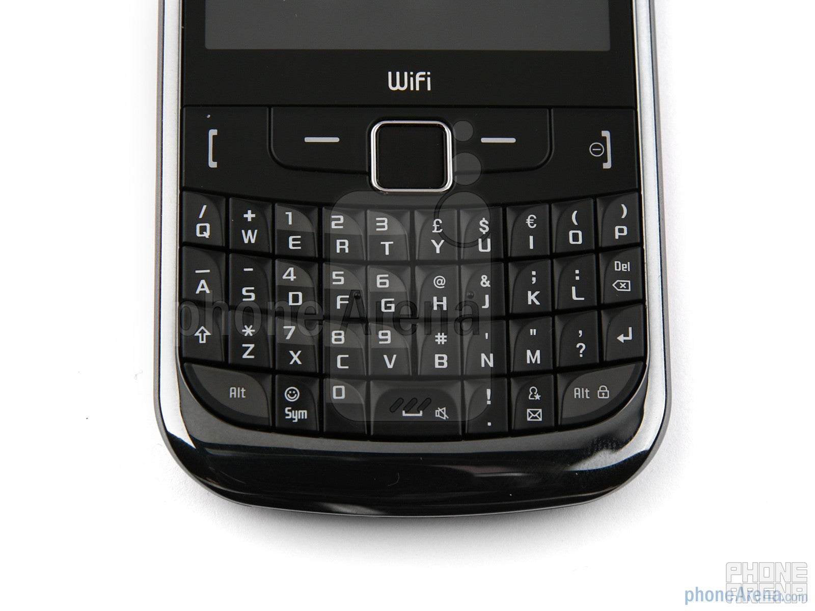 The Samsung Ch@t 335 has a full QWERTY keyboard - Samsung Ch@t 335 Preview