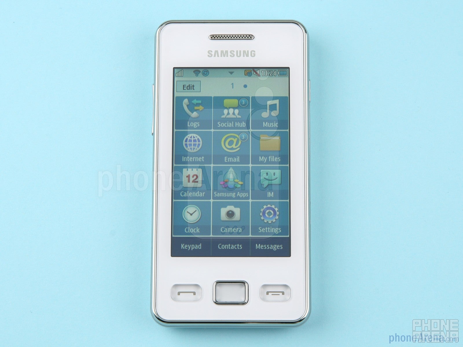 The Samsung Star II comes with a 3.0-inch touchscreen - Samsung Star II Review