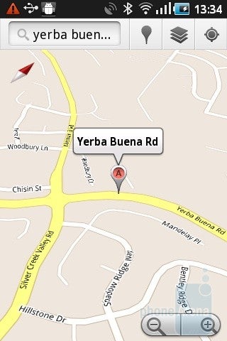 google maps on galaxy active 2