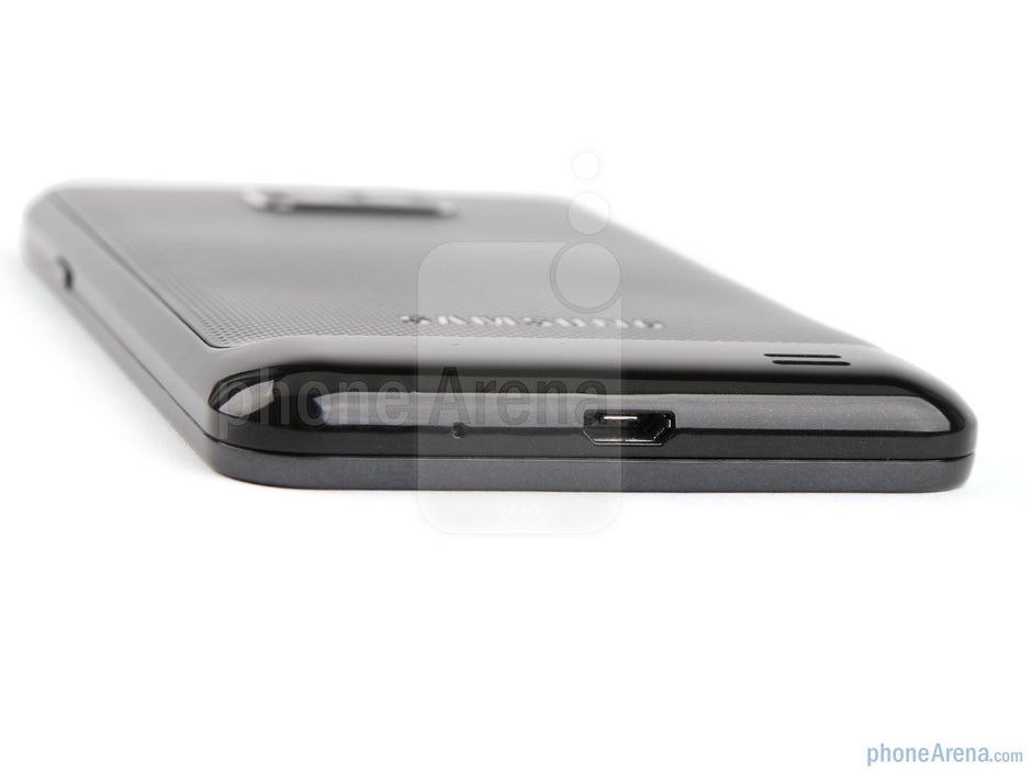 The sides of the Samsung Galaxy S II - Samsung Galaxy S II Preview