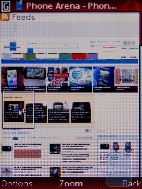 Web browsing with the Nokia C2-01 - Nokia C2-01 Review