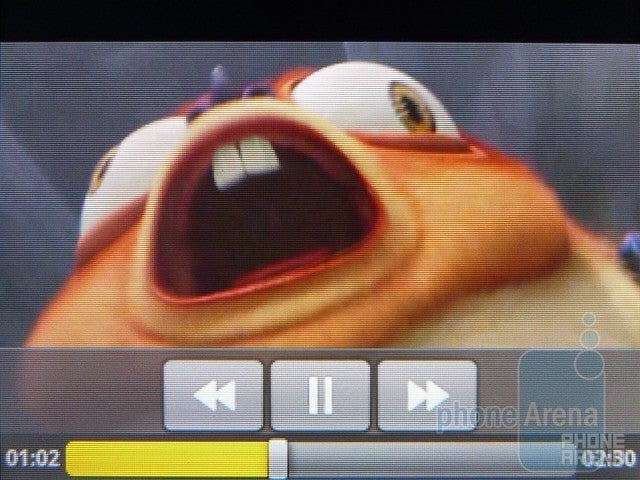 Watching videos - Samsung Replenish Review
