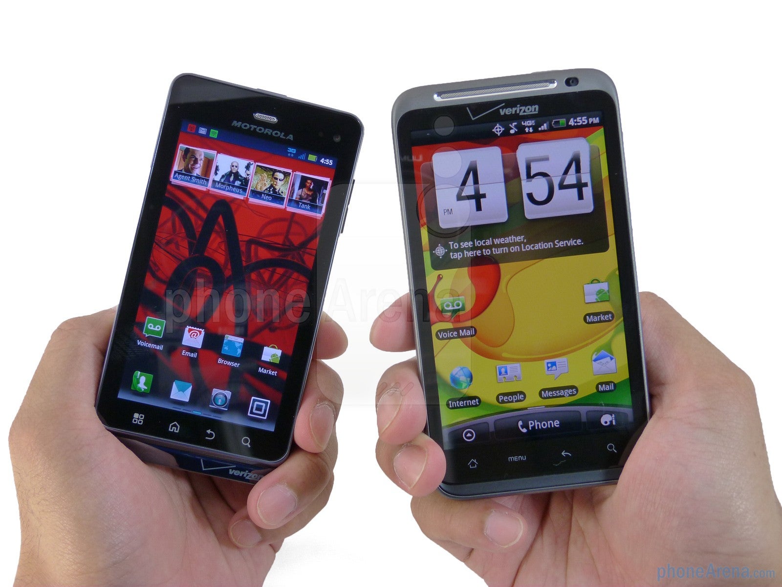 Motorola DROID 3 vs HTC ThunderBolt