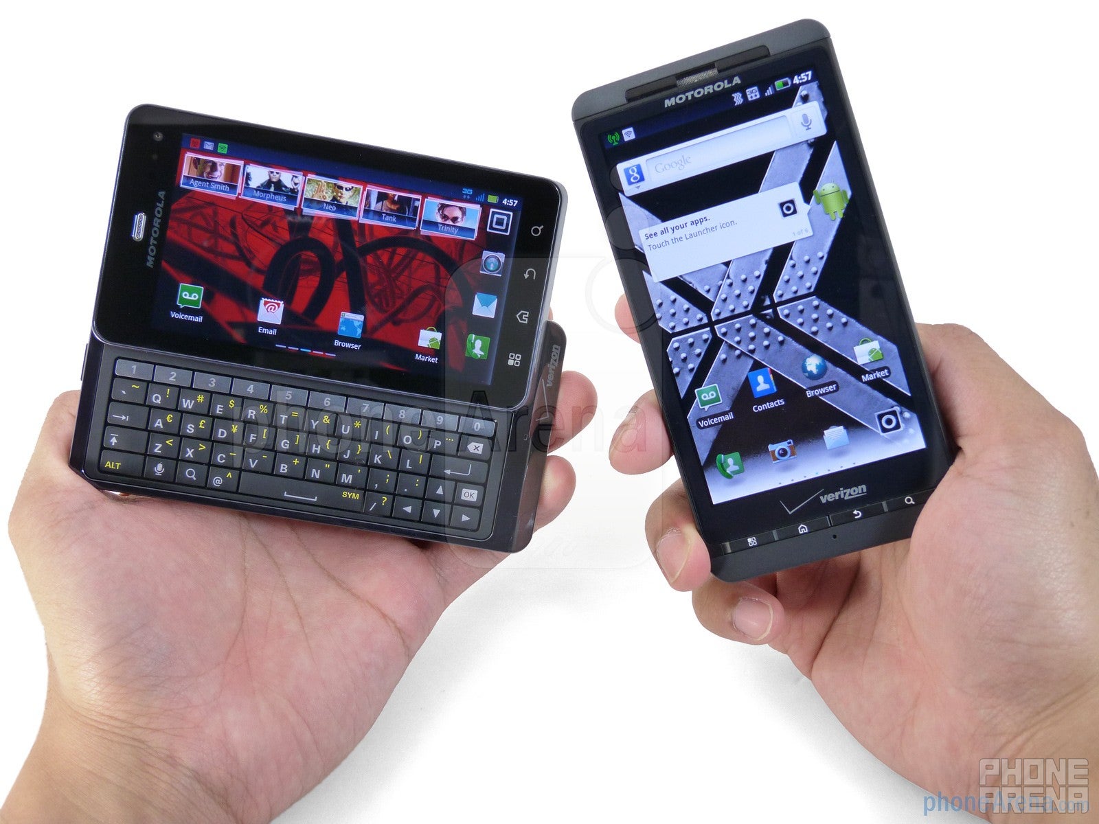 Motorola DROID 3 vs Motorola DROID X2