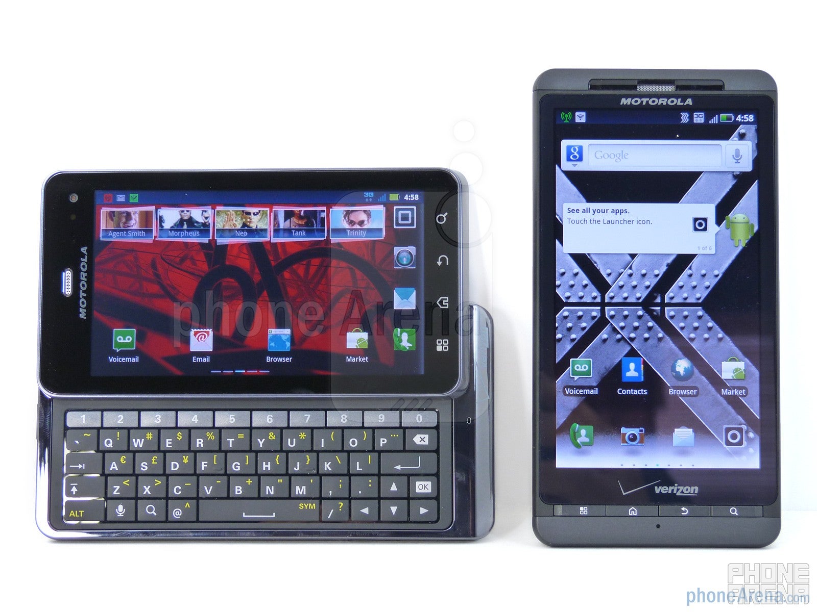 Motorola DROID 3 vs Motorola DROID X2