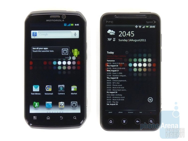 Motorola Photon 4G vs. HTC EVO 3D