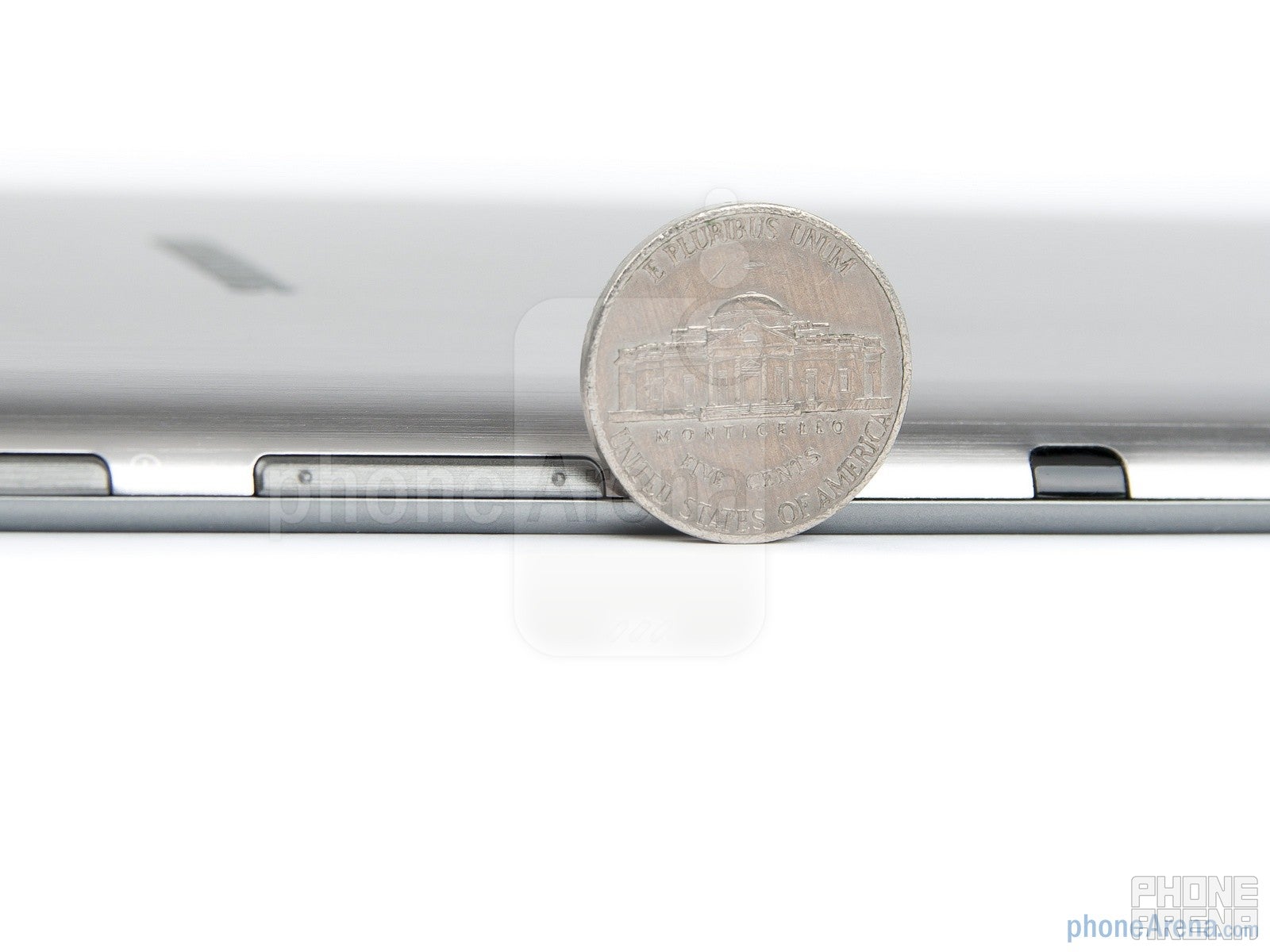 The 7.7 is noticeably thinner than the iPad 2, and Galaxy Tab 10.1/8.9, at just 0.31 inches (7.89mm) - Samsung Galaxy Tab 7.7 Preview