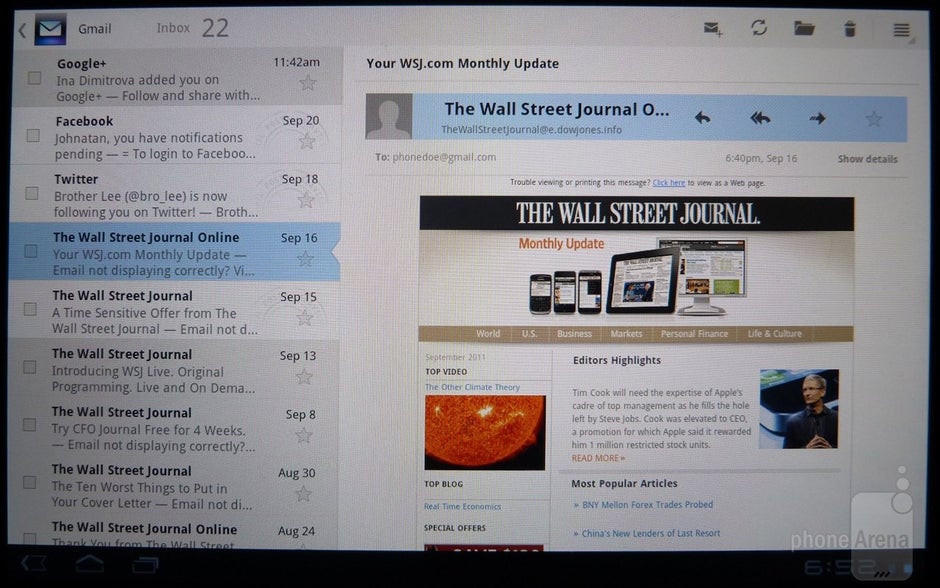 Gmail - Sony Tablet S Review