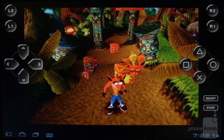 Crash Bandicoot - The Sony Tablet S is PlayStation Certified - Sony Tablet S Review